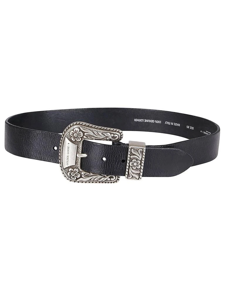 商品Golden Goose|Golden Goose Deluxe Brand Logo Plaque Buckle Belt,价格¥1664,第1张图片