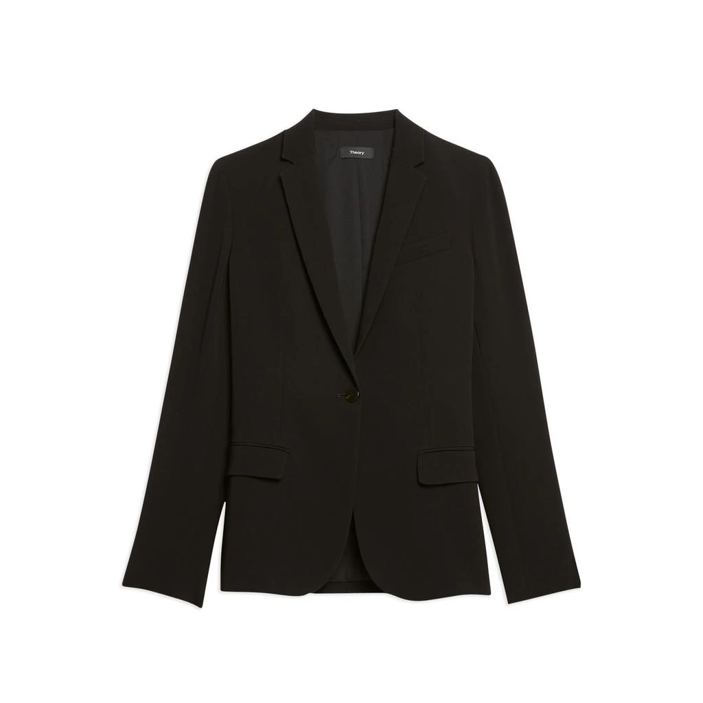 商品Theory|Staple blazer in crepe,价格¥4497,第1张图片
