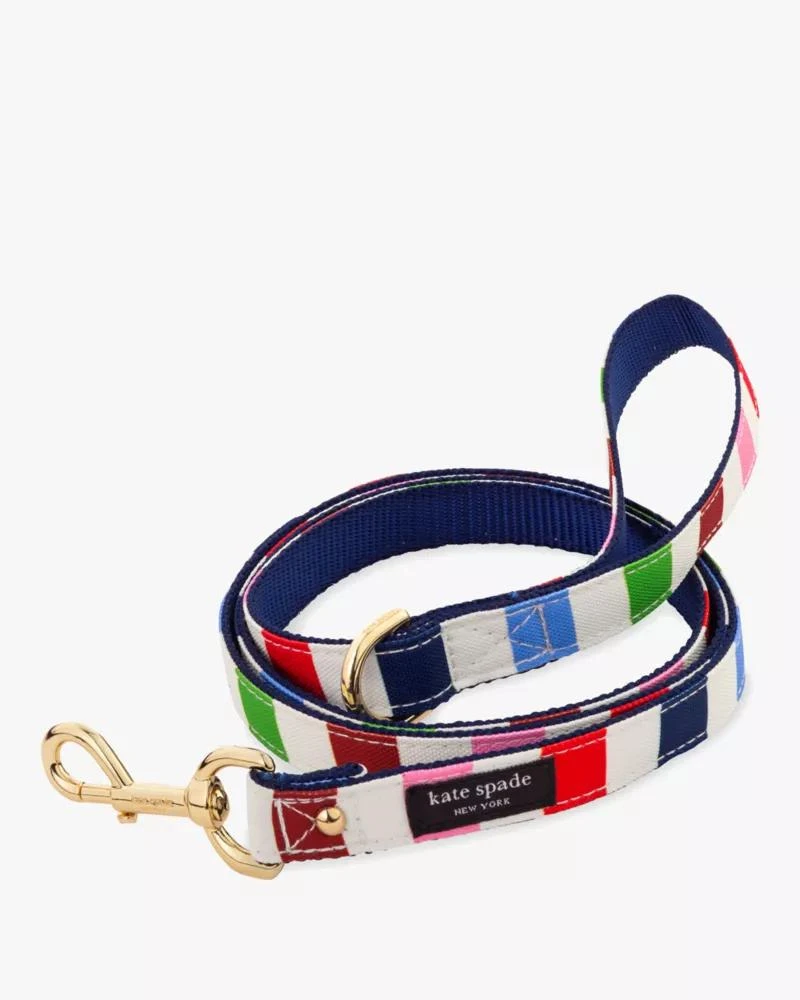 商品Kate Spade|Adventure Stripe Leash S/M,价格¥243,第1张图片详细描述