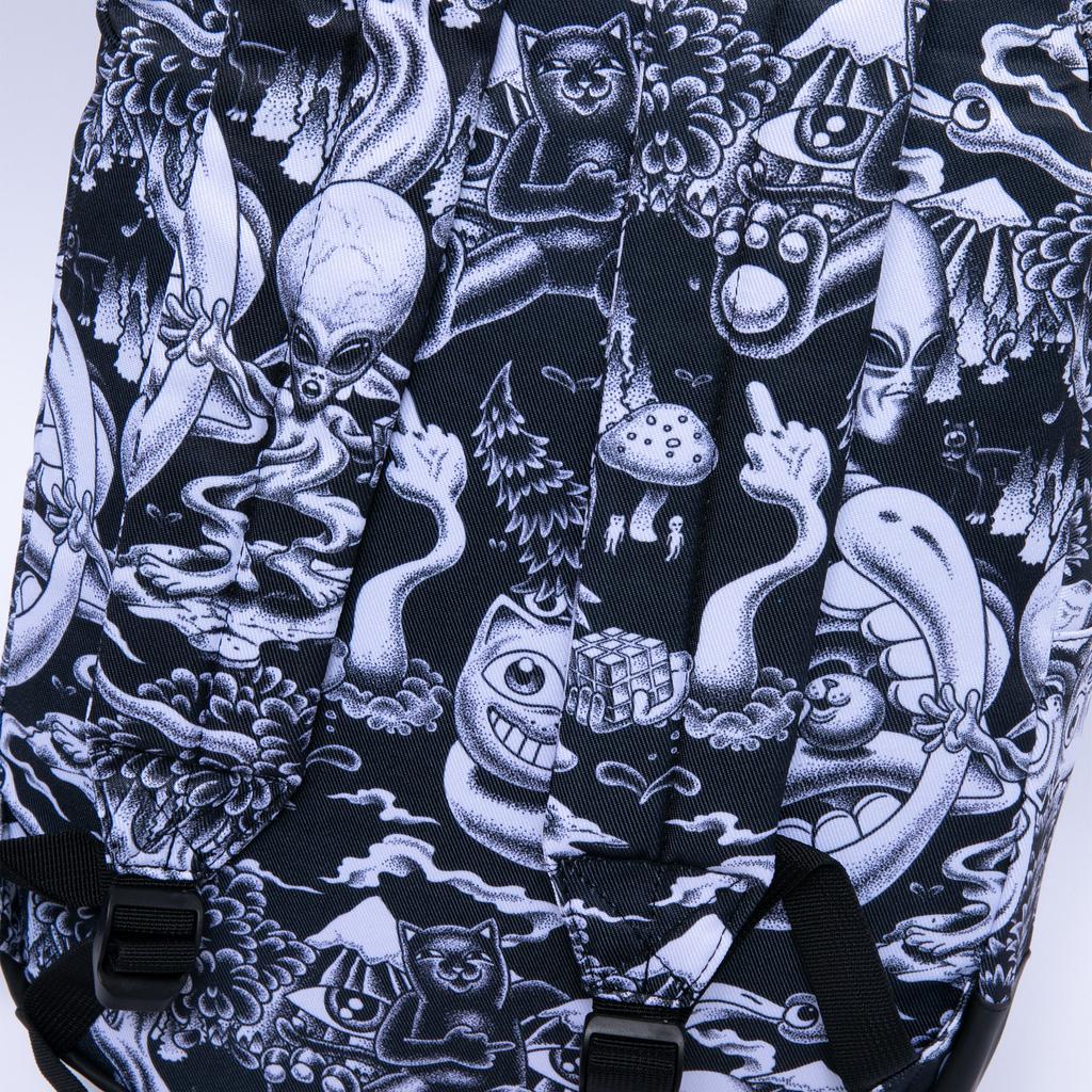 Dark Twisted Fantasy Backpack (Black/White)商品第3张图片规格展示