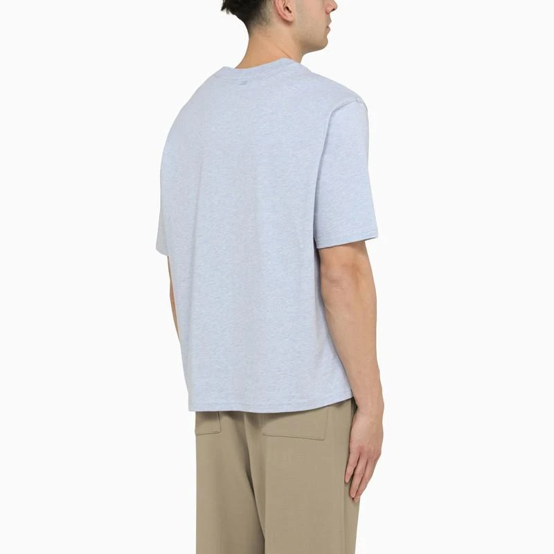 商品AMI|Ami De Coeur cashmere blue oversize T-shirt,价格¥1109,第3张图片详细描述