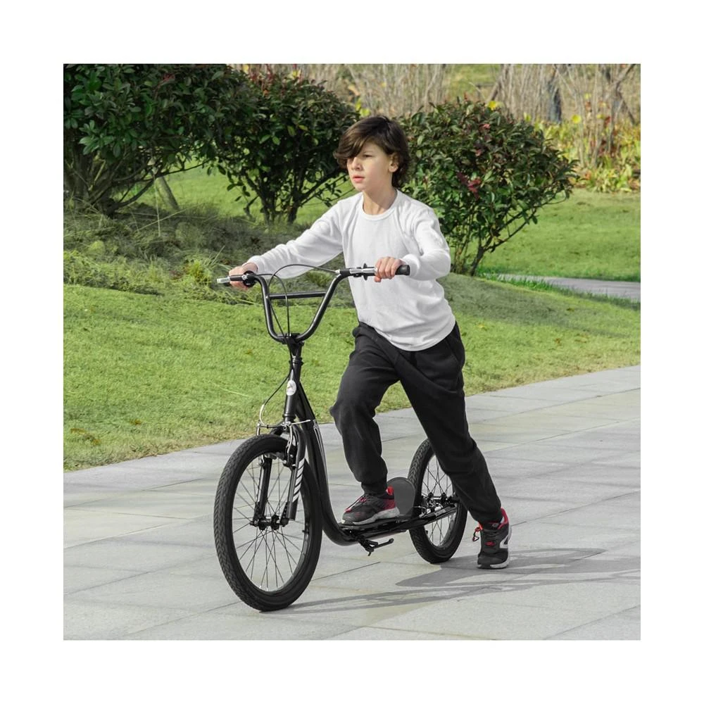 商品Aosom|Scooter with Big Wheels and Bike Brakes, Outdoor Non Electric Scooter,价格¥1117,第3张图片详细描述