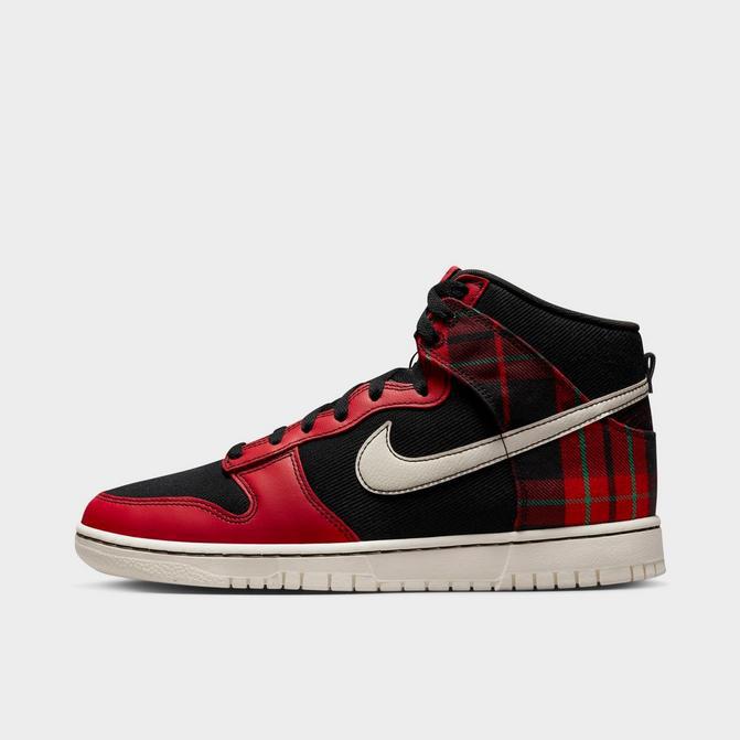 [NIKE]Nike Dunk High Retro SE Plaid Casual Shoes 价格¥937 | 别样海外购