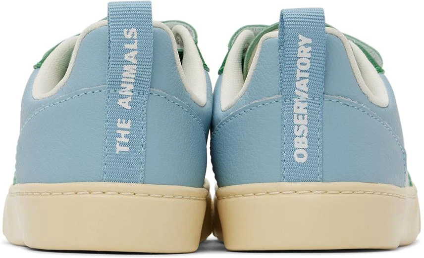 商品Veja|Kids Green & Blue V-10 Sneakers,价格¥538,第2张图片详细描述