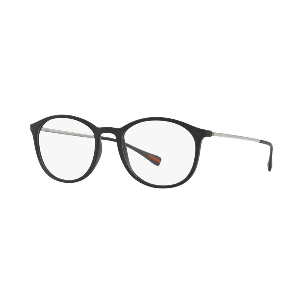 PS 04HV Men's Rectangle Eyeglasses商品第1张图片规格展示
