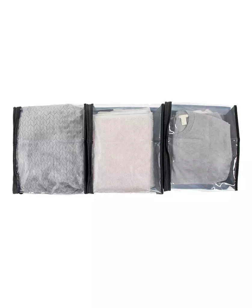 商品Household Essentials|Under Bed Zippered Sweater Storage Bags with Clear Vision Panel, Set of 3,价格¥155,第4张图片详细描述