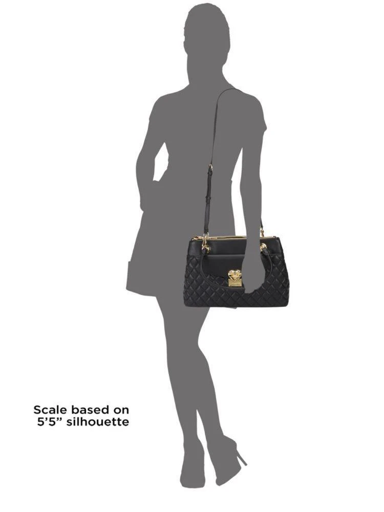 商品Moschino|Faux Leather Satchel,价格¥1219,第3张图片详细描述