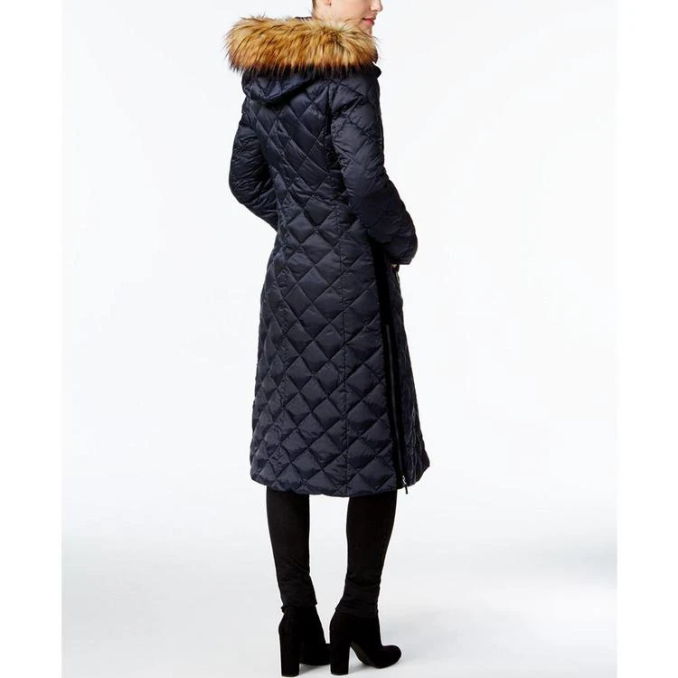 商品Laundry by Shelli Segal|Faux-Fur-Trim Down Maxi Coat,价格¥1496,第2张图片详细描述