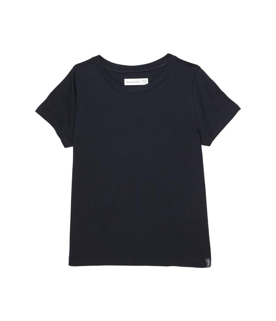 商品abercrombie kids|Short Sleeve Jersey Essentials Tee (Little Kids/Big Kids),价格¥112-¥134,第1张图片