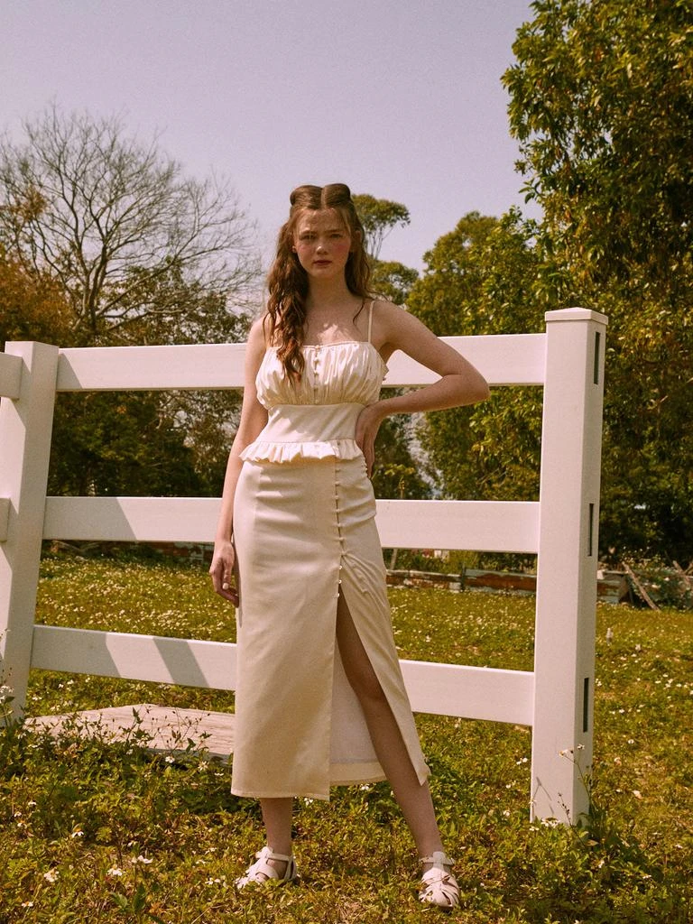商品[国内直发] Quanta du Soleil|PAGGIE DRESS,价格¥1074,第1张图片