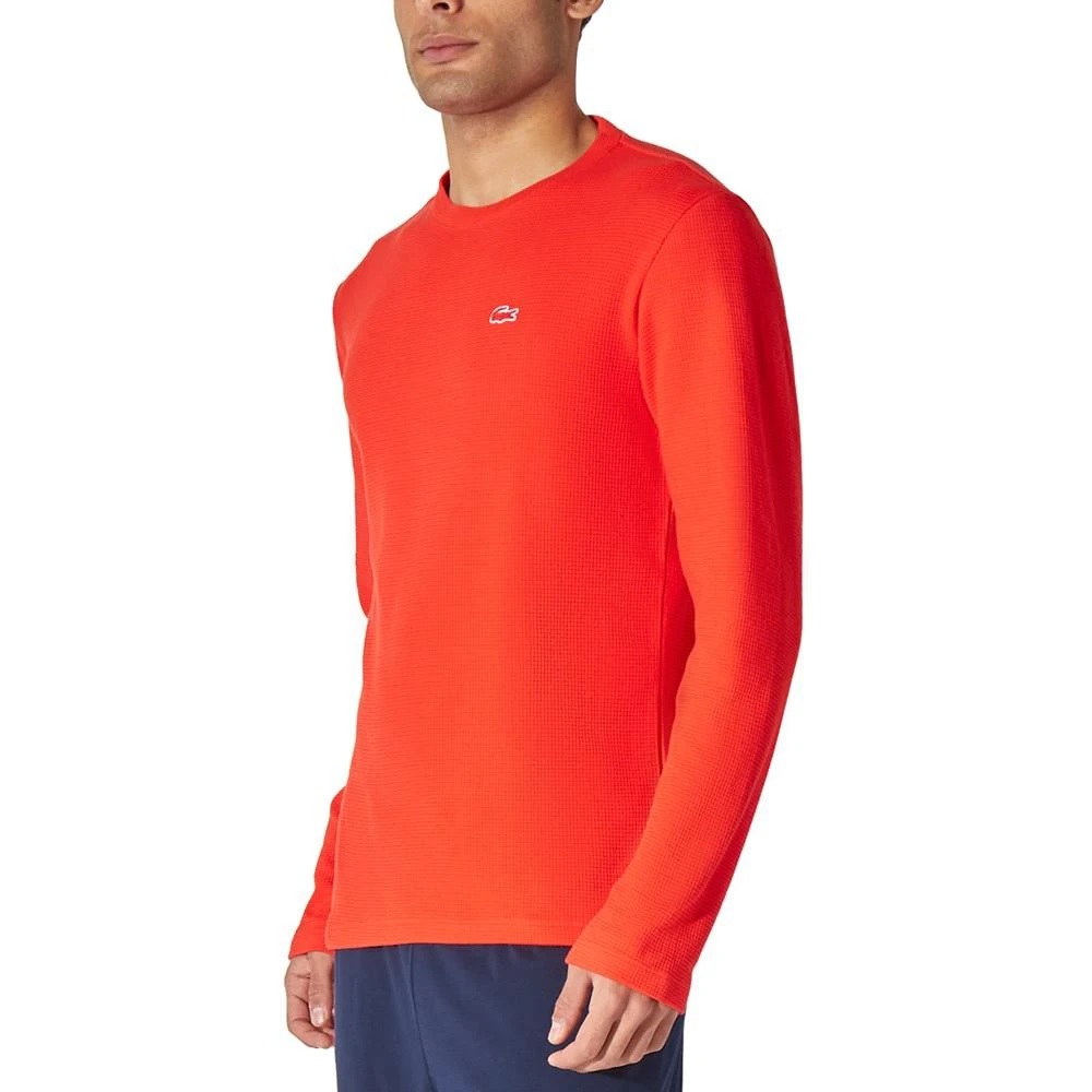 商品Lacoste|男士圆领棉质长袖 T 恤,价格¥165,第3张图片详细描述