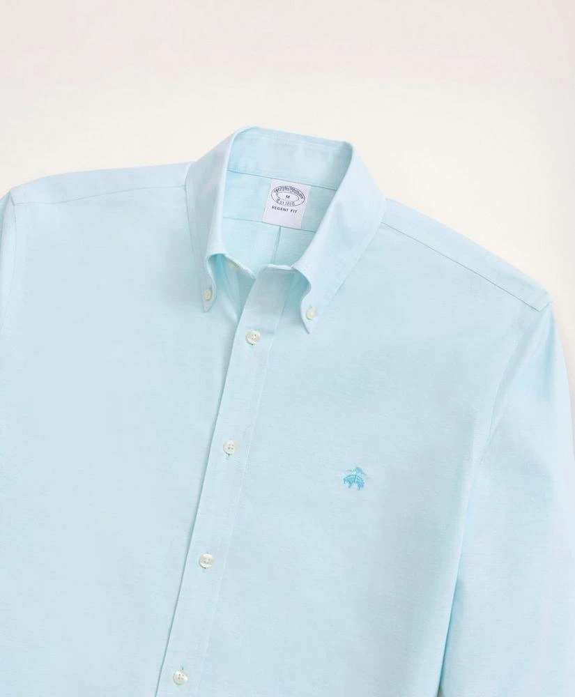 商品Brooks Brothers|Stretch Regent Regular-Fit Sport Shirt, Non-Iron Oxford,价格¥413,第2张图片详细描述