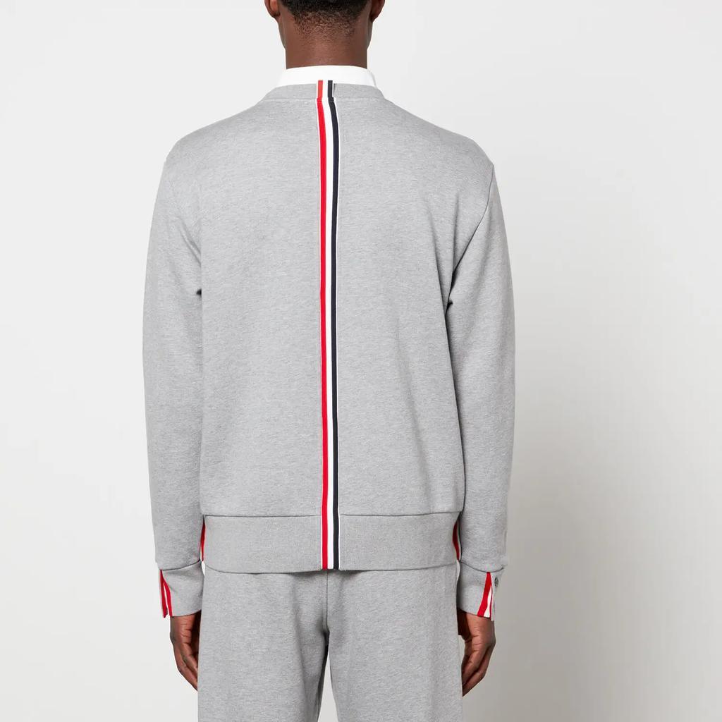 商品Thom Browne|Thom Browne Men's Tricolour Stripe Classic Sweatshirt - Light Grey,价格¥4022,第4张图片详细描述