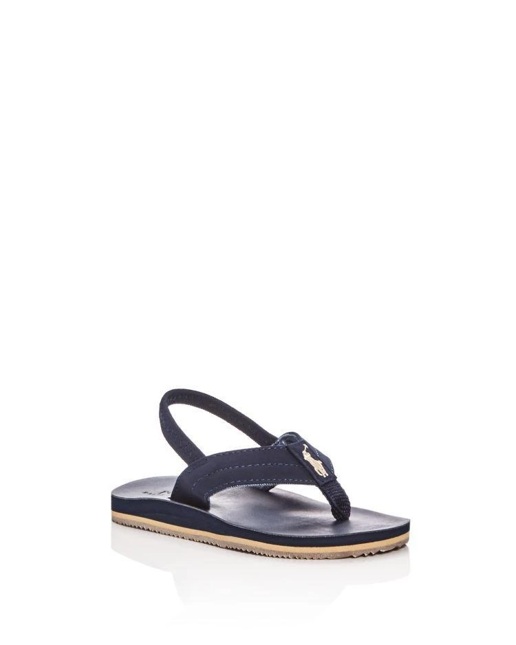 商品Ralph Lauren|男孩(婴幼儿)Boys' Leo Slingback Flip-Flops - Baby, Walker, Toddler,价格¥146,第1张图片