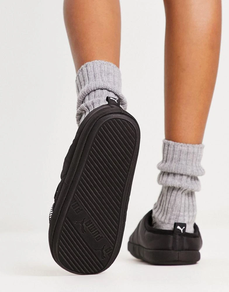 商品Puma|Puma Scuff slippers in black,价格¥277,第4张图片详细描述