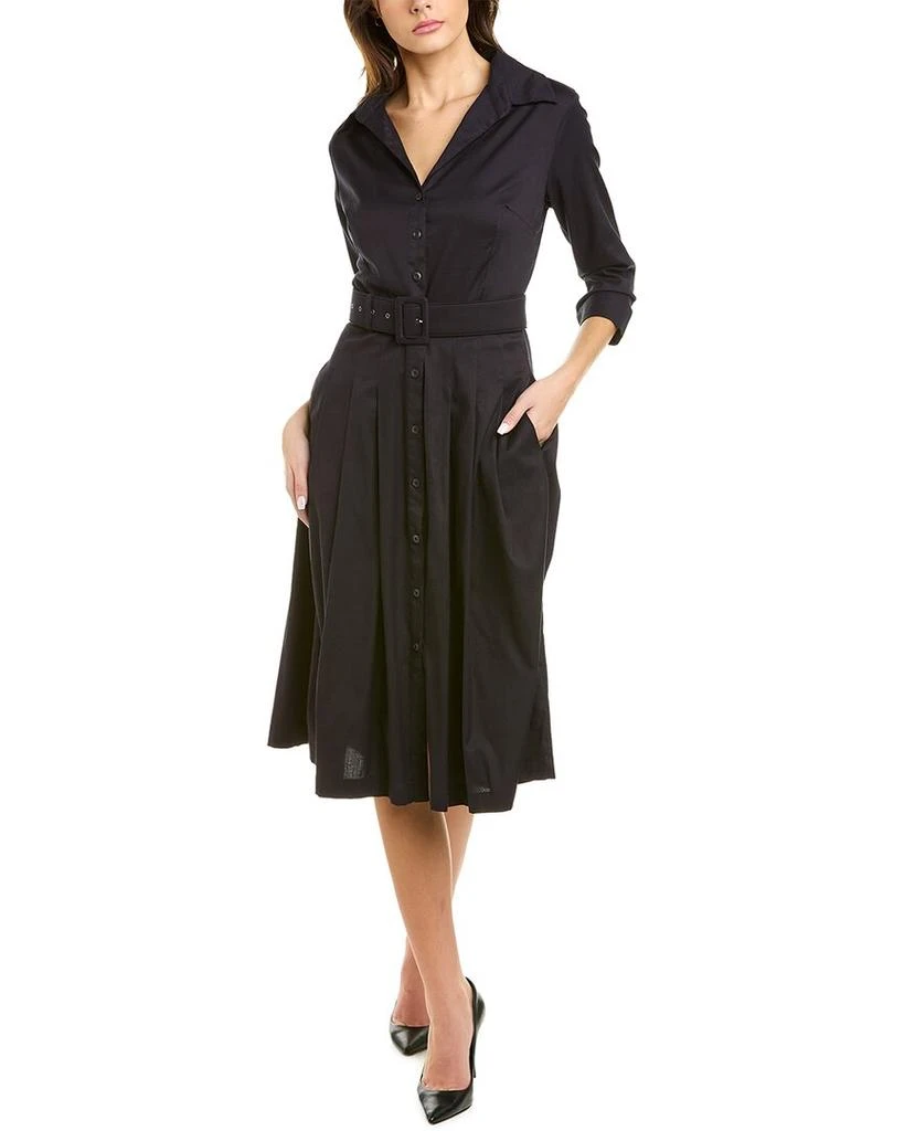 商品SAMANTHA SUNG|Samantha Sung Audrey 3 Silk Shirtdress,价格¥2832,第1张图片