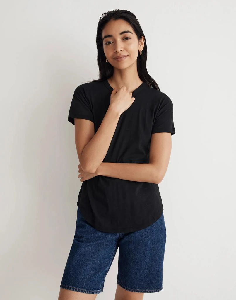 商品Madewell|Whisper Crew Neck Tee,价格¥151,第1张图片