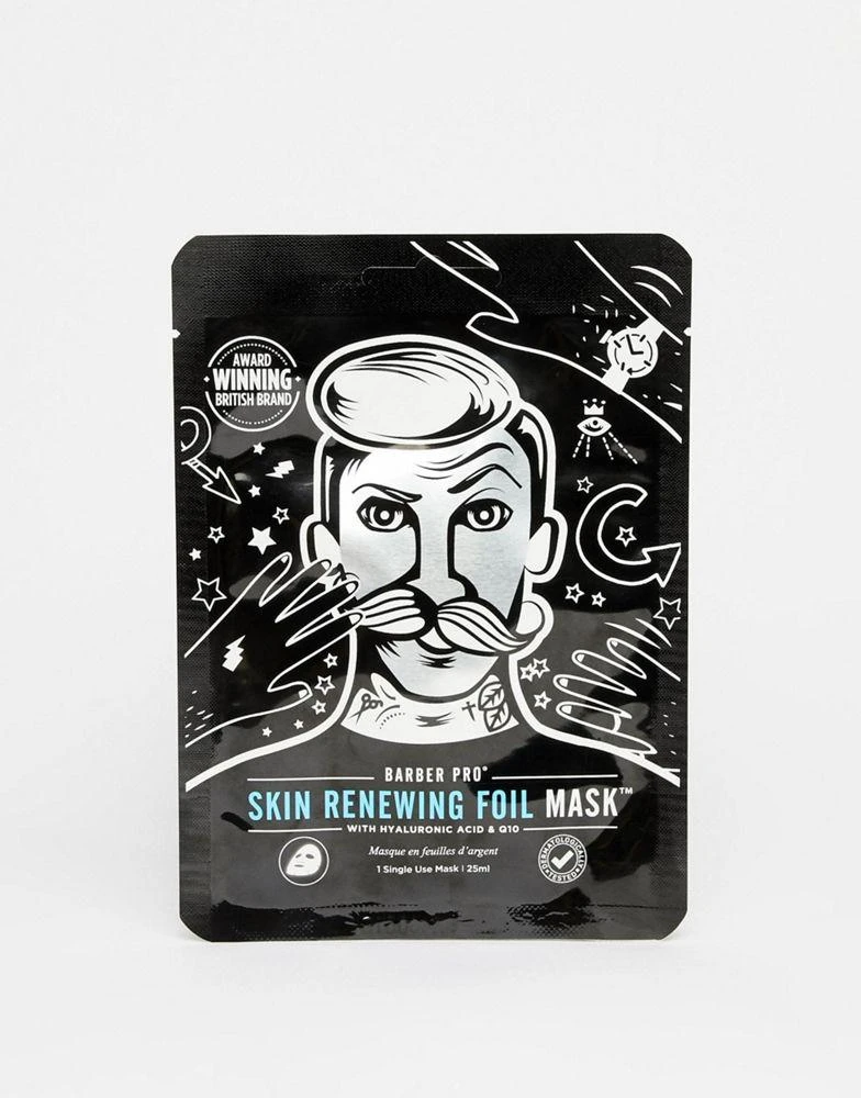 商品BARBER PRO|Barber PRO Skin Renewing Foil Mask,价格¥41,第1张图片