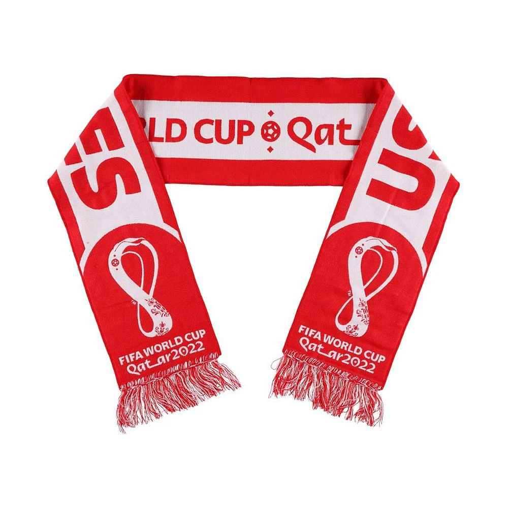 商品Ruffneck Scarves|Men's and Women's USMNT vs. Wales National Team 2022 FIFA World Cup Qatar Matchup Scarf,价格¥267,第2张图片详细描述