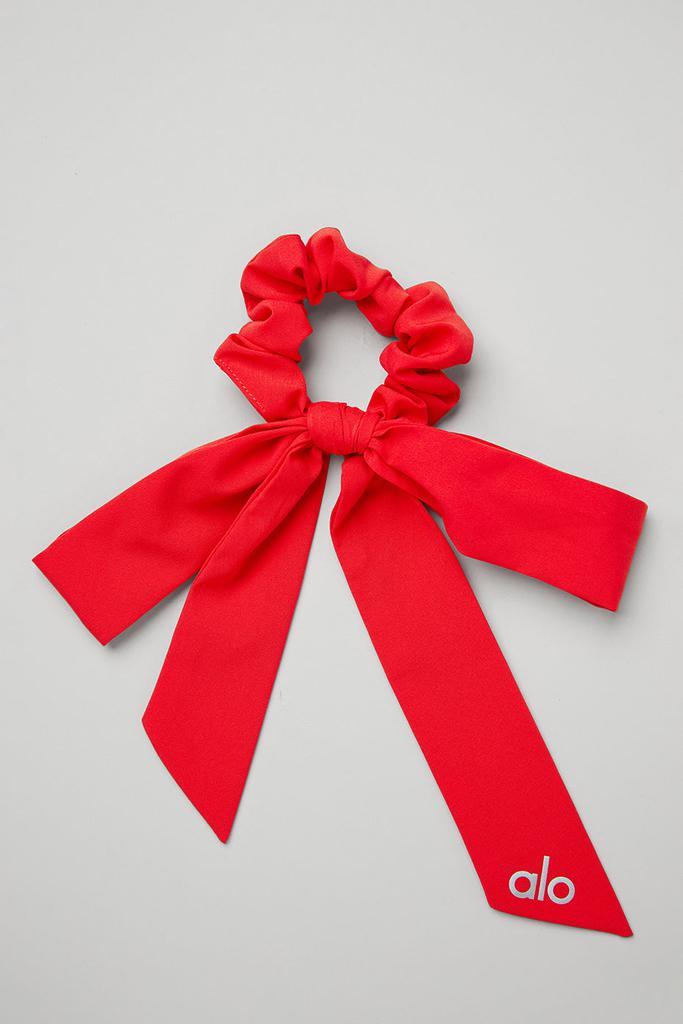 商品Alo|Love Knots Tie Scrunchie - Red Hot Summer,价格¥173,第1张图片