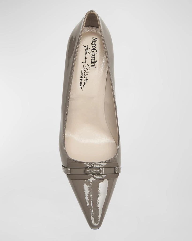 商品NeroGiardini|Links Patent Leather Pumps,价格¥2162,第4张图片详细描述