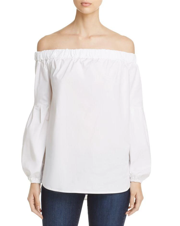 商品Michael Kors|MICHAEL Michael Kors Off The Shoulder Top - 100% Exclusive,价格¥140,第1张图片