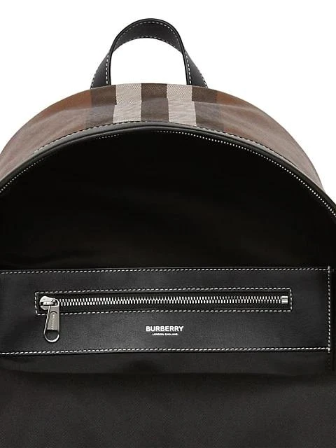 商品Burberry|Jett Check Logo Backpack,价格¥9670,第4张图片详细描述