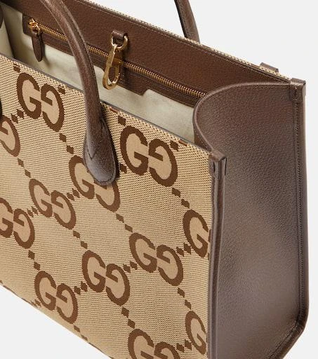 商品Gucci|Jumbo GG S号帆布托特包,价格¥18875,第3张图片详细描述