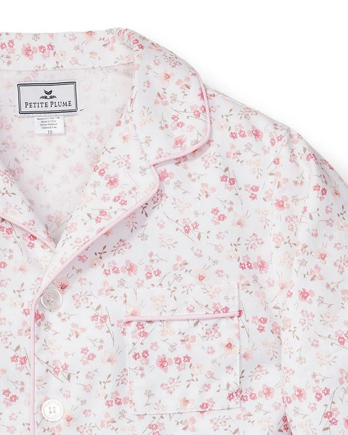 商品Petite Plume|Girls' Dorset Floral Pajama Set - Baby, Little Kid, Big Kid,价格¥431,第3张图片详细描述