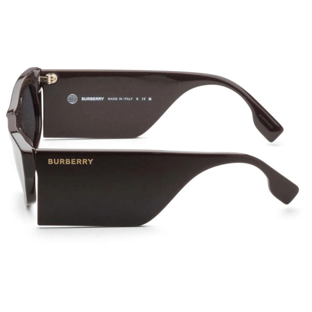 商品Burberry|Burberry 棕色 Irregular 太阳镜,价格¥739,第2张图片详细描述