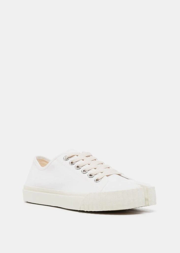 商品MAISON MARGIELA|Maison Margiela White Low Top Tabi,价格¥2971,第2张图片详细描述