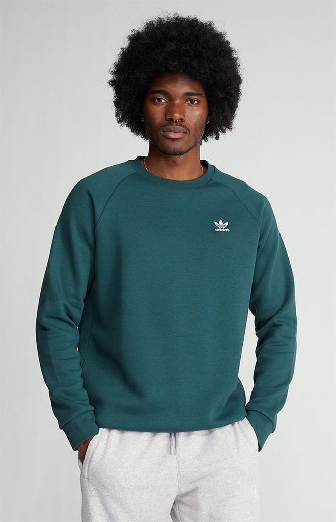 Green Essentials Crew Neck Sweatshirt商品第1张图片规格展示