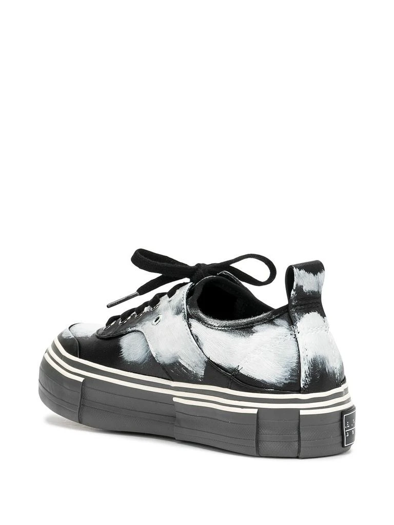 商品YOHJI YAMAMOTO|YOHJI YAMAMOTO X XVESSEL WOMEN PAINTED LOWCUT SNEAKERS,价格¥8695,第3张图片详细描述