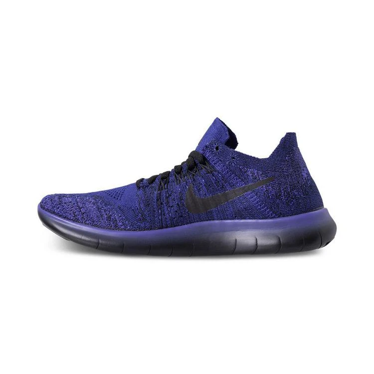 商品NIKE|Big Boys' Free Run Flyknit 2017 Running Sneakers from Finish Line,价格¥223,第4张图片详细描述