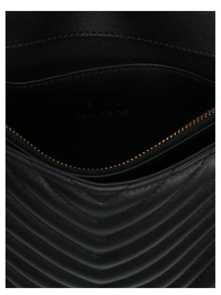 商品PINKO|Pinko Love Quilted Foldover Top Crossbody Bag,价格¥2080,第4张图片详细描述