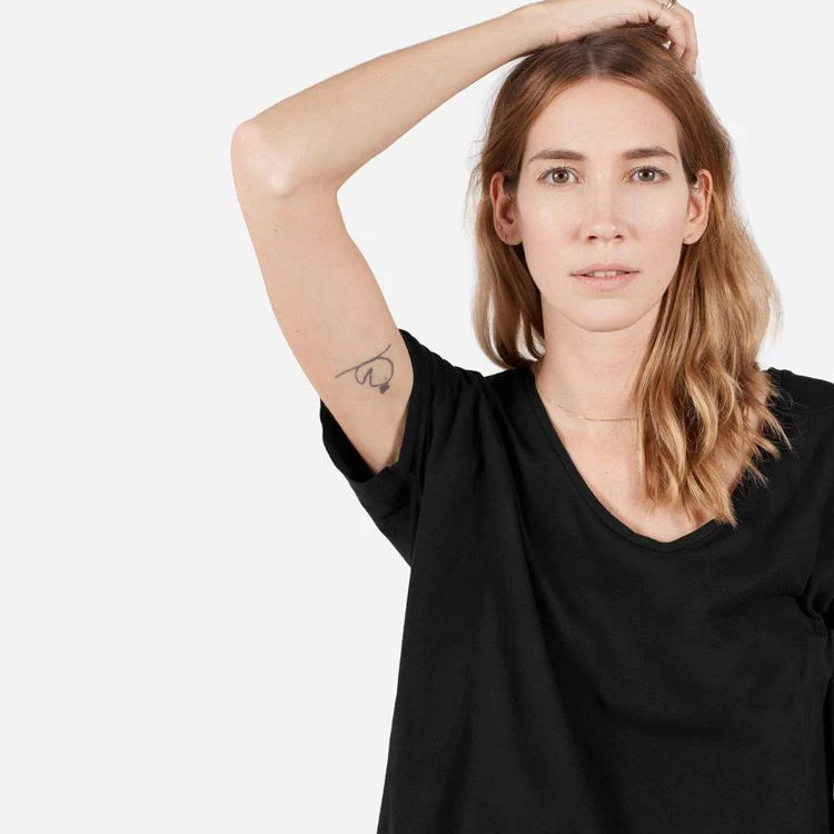 商品Everlane|纯棉U领T恤,价格¥148,第4张图片详细描述