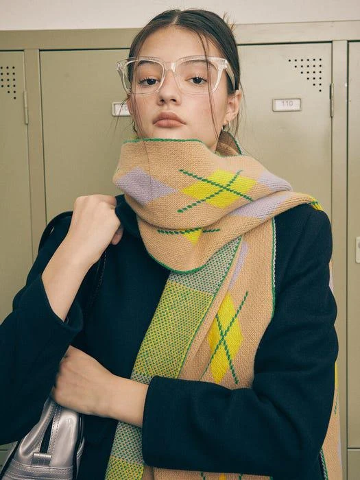 Uma Muffler_Mix Beige 商品