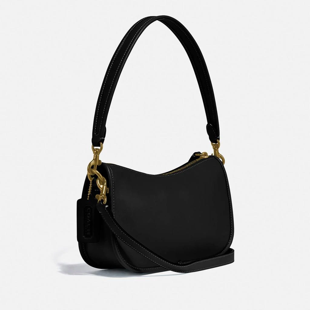 商品Coach|Coach Women's The Coach Originals Glovetanned Leather Swinger Bag - Black,价格¥2462,第3张图片详细描述