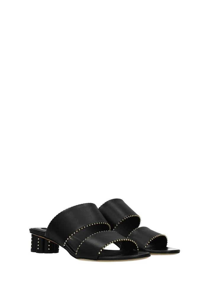 商品Salvatore Ferragamo|Sandals belluno Leather Black,价格¥2231,第2张图片详细描述