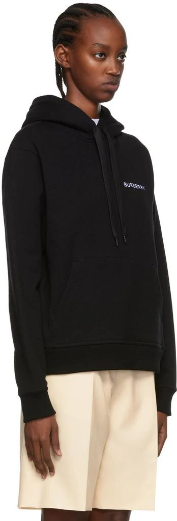 商品Burberry|Black Cotton Hoodie,价格¥7770,第2张图片详细描述