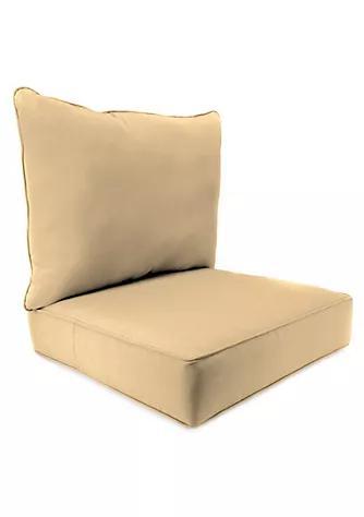 商品Jordan|Jordan 9740PK1-268C Outdoor Deep Seat Chair Cushion Khaki - Pack of 2,价格¥763,第1张图片