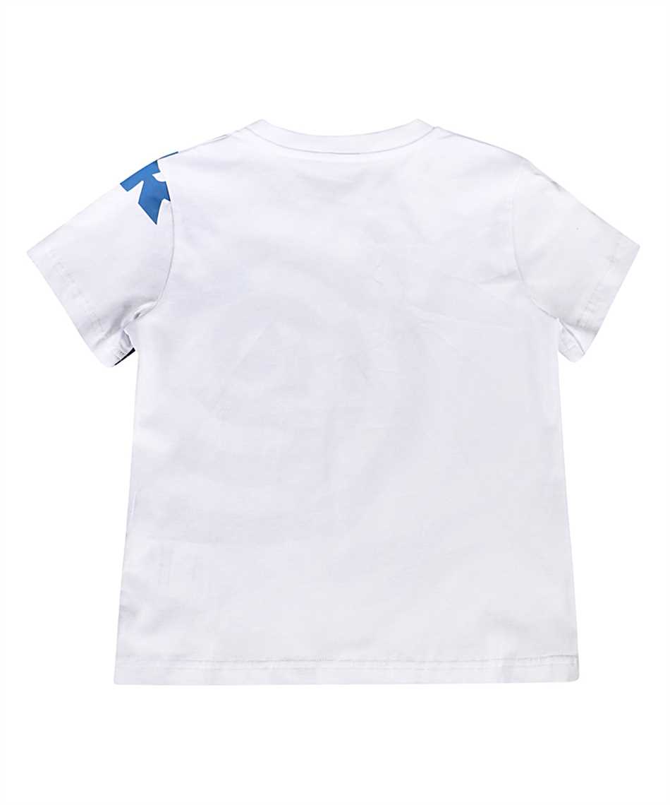 盟可睐童装Logo贴标棉质圆领短袖T恤 男童白 8C71720-83907-001商品第2张图片规格展示