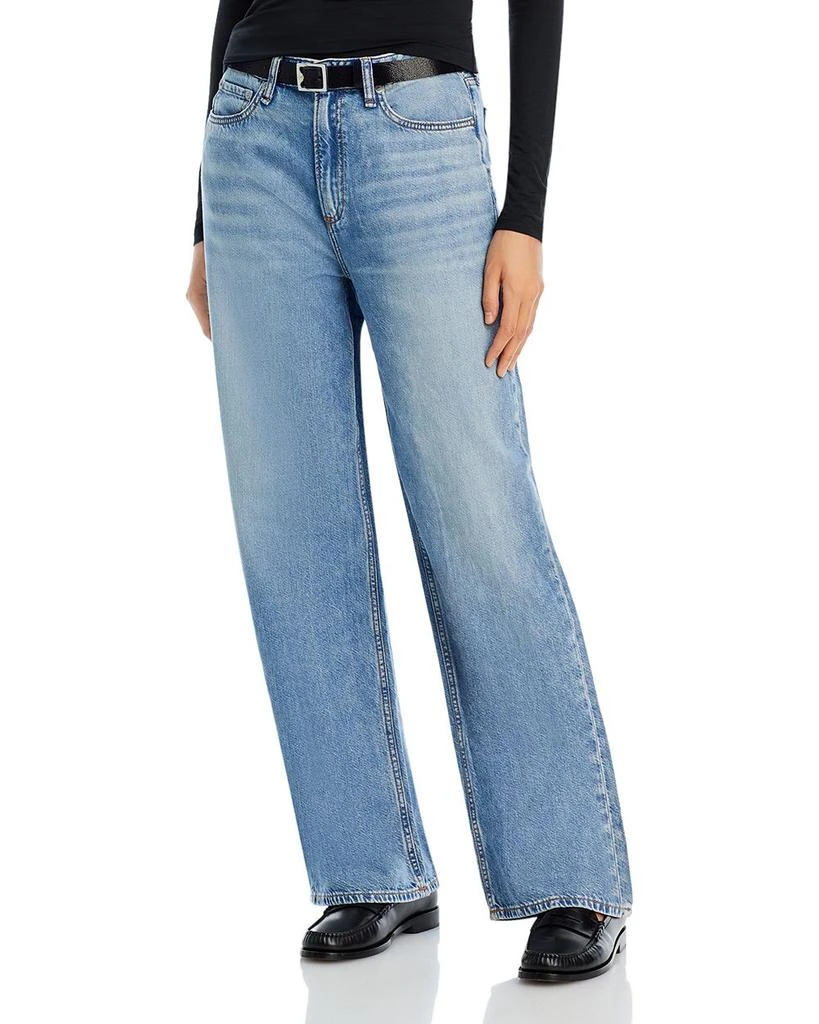 商品Rag & Bone|Logan Featherweight High Rise Wide Leg Jeans,价格¥1997,第1张图片详细描述