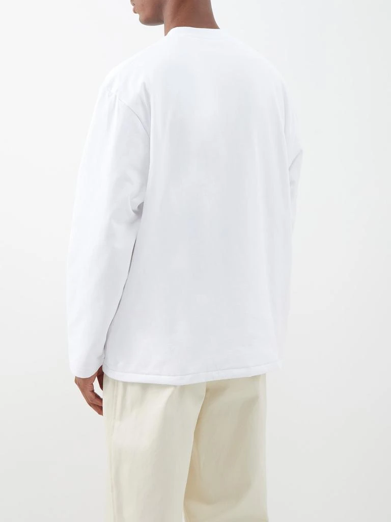 商品Jacquemus|Bricciola padded-cotton long-sleeved T-shirt,价格¥1557,第5张图片详细描述