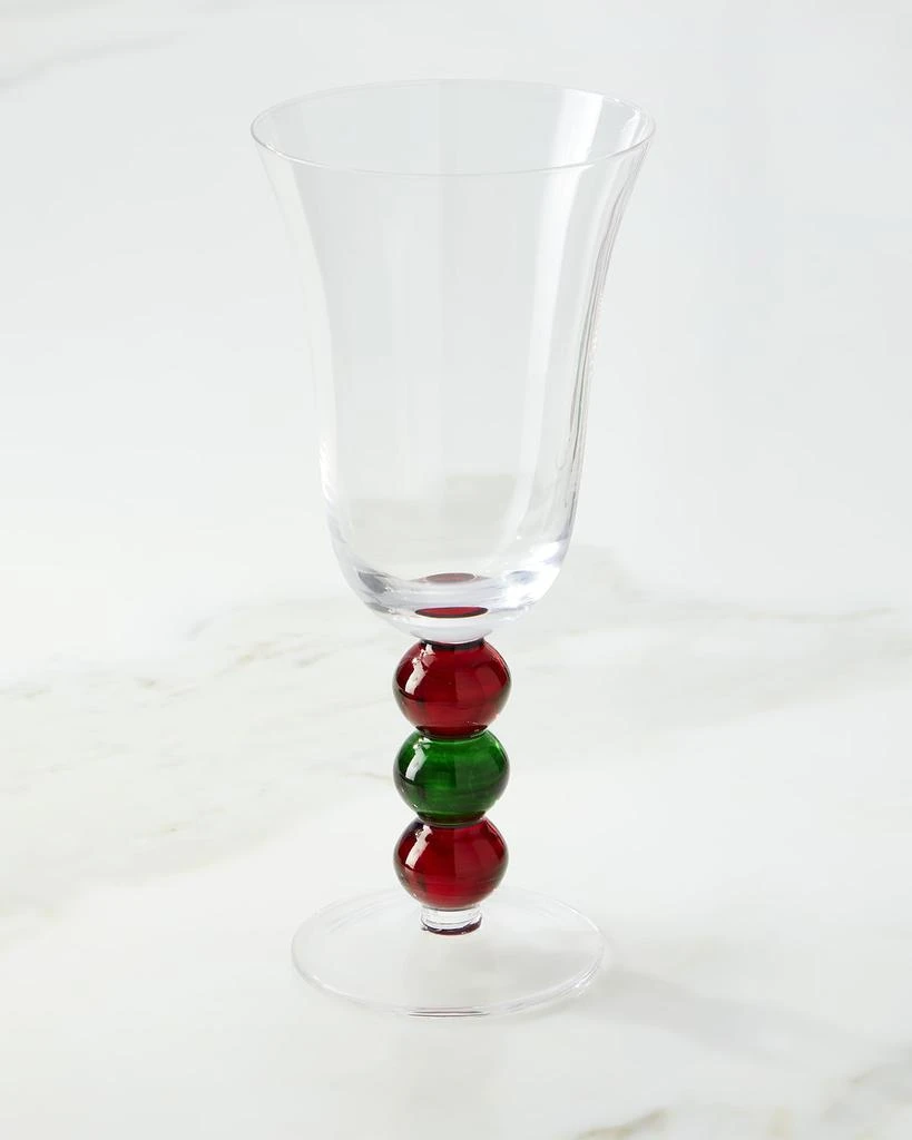 商品Neiman Marcus|Green & Red Goblets, Set of 4,价格¥380,第2张图片详细描述