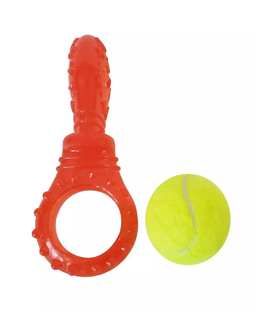商品JoJo Modern Pets|Tennis ball variety pack- boomerang, squeaker, three prong,价格¥209,第2张图片详细描述