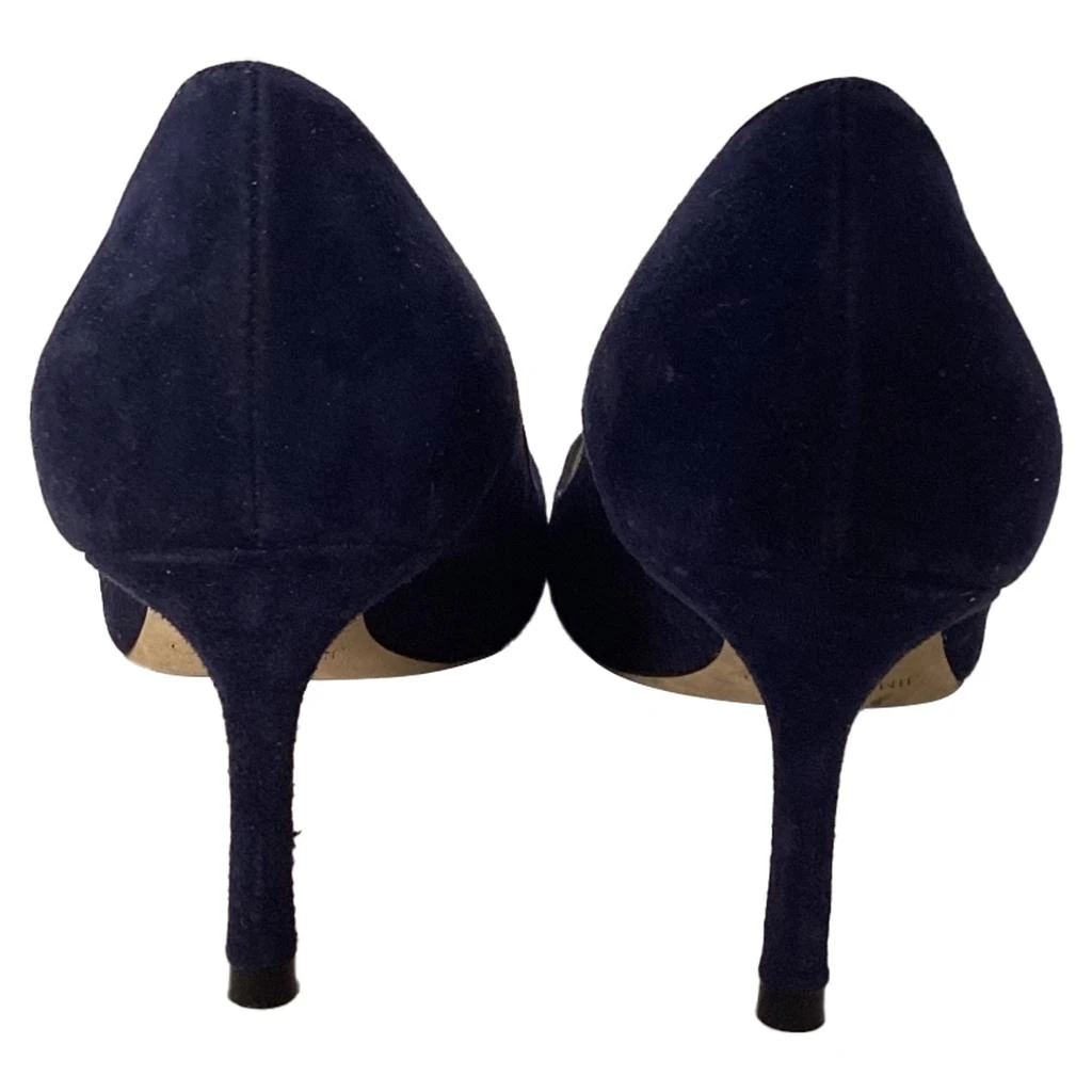 商品[二手商品] Jimmy Choo|Romy 60 Pumps in Navy Blue Suede,价格¥1891,第3张图片详细描述