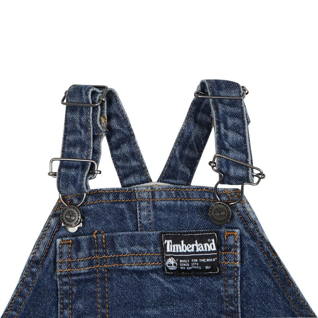 商品Timberland|Denim Dungarees For Baby Boy With Logo,价格¥868,第3张图片详细描述