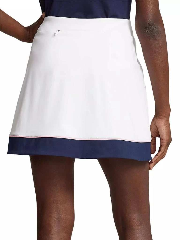 商品Ralph Lauren|Interlock Faux-Wrap Skort,价格¥1110,第4张图片详细描述