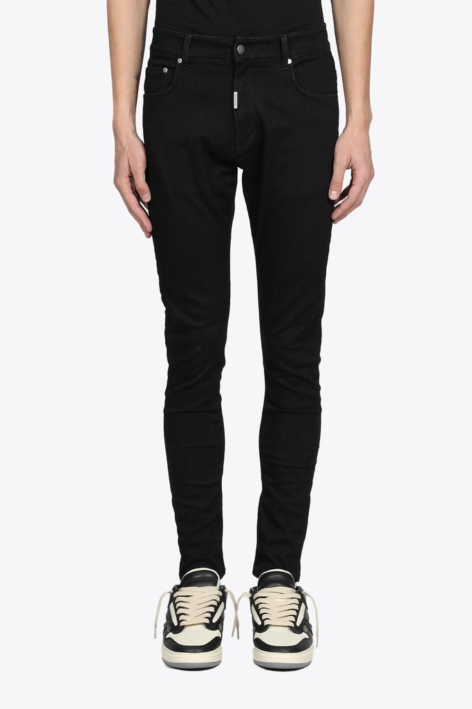 REPRESENT Essential Denim Black skinny jeans商品第1张图片规格展示